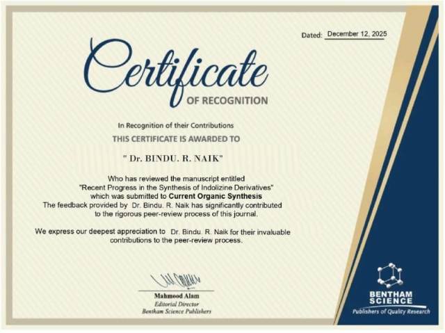 bindu peer review
