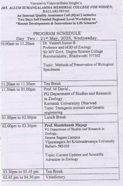 workshop time schedule2